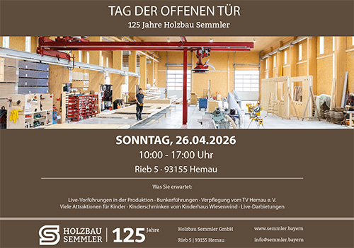 125 Jahre Holzbau Semmler